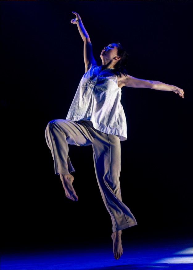 Mat performing on stage